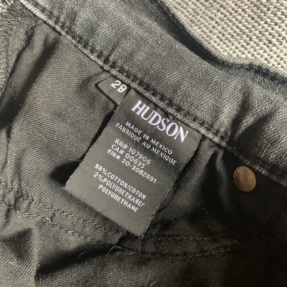 Hudson jeans grey wash skinny fit midrise size 29 - Picture 4 of 4